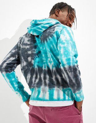 Мужские худи American Eagle AE Vintage Fleece Tie-Dye — фото 3