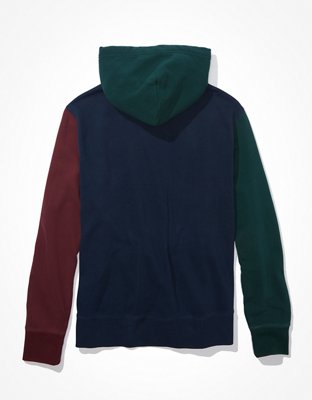 AE Super Soft Fleece Color-Block Hoodie