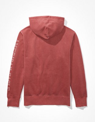 Мужские худи American Eagle AE Super Soft Fleece Eagle Graphic — фото 4