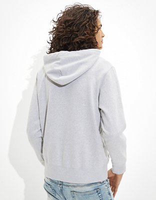 Мужские худи American Eagle AE Super Soft Fleece Heathered Graphic — фото 3