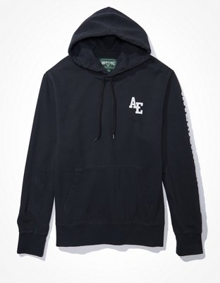 American eagle black hoodie sale