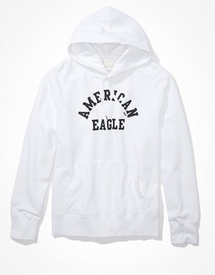 American eagle store white hoodie