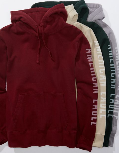 Мужские худи American Eagle AE Super Soft Icon Graphic