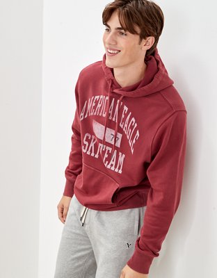 AE Super Soft Fleece Ski Team Graphic Hoodie