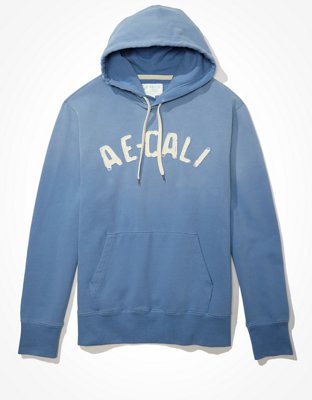 Мужские худи American Eagle AE Bonfire Fleece Graphic — фото 4