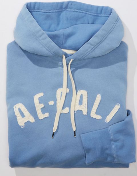 Мужские худи American Eagle AE Bonfire Fleece Graphic