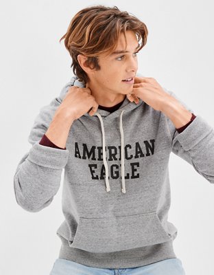 American eagle shop gray hoodie