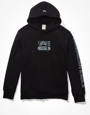 American eagle black sales hoodie