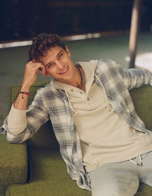 AE Bonfire Fleece Baja Hoodie