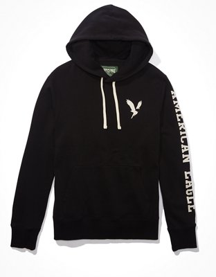 Super soft black hoodie sale