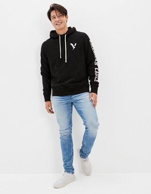 Мужские худи American Eagle AE Graphic Pullover — фото 5