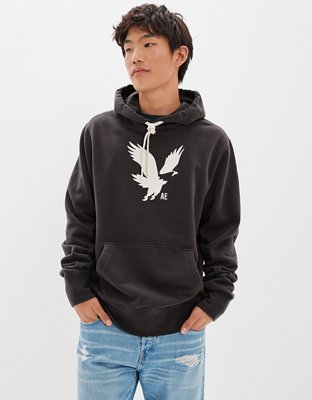 American eagle hoodie discount black