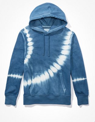 American eagle blue tie best sale dye hoodie