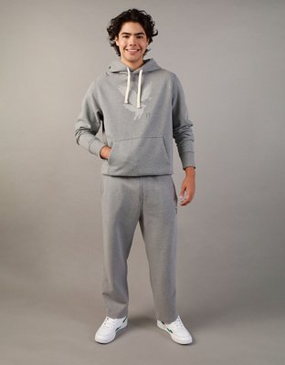 AE Logo Graphic Pullover Hoodie