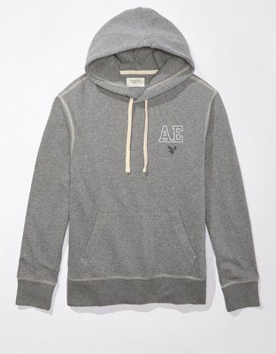 Ae distressed best sale pullover hoodie