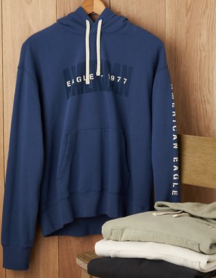 AE Fleece City Graphic Colorblock Hoodie