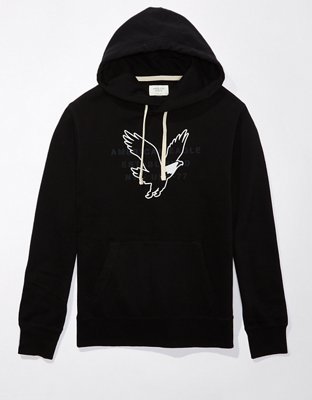 AE Hoodie Tipo Suéter con Gráfico de Logotipo