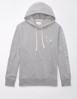 AE Logo Graphic Pullover Hoodie | American Eagle
