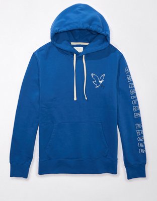 AE Logo Graphic Pullover Hoodie