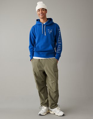 AE Logo Graphic Pullover Hoodie