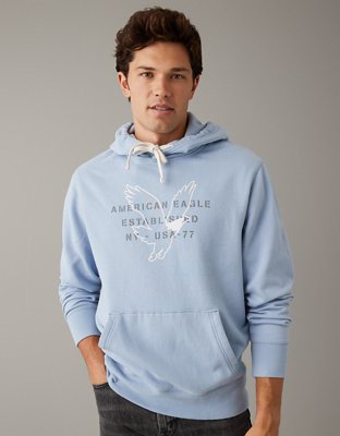 AE Logo Graphic Pullover Hoodie
