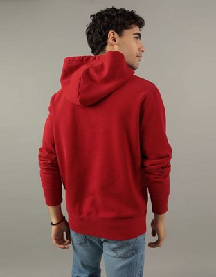 AE Logo Graphic Pullover Hoodie