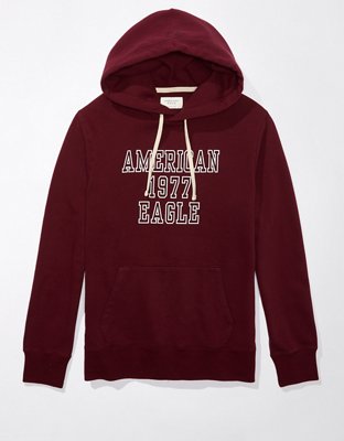 Buy AE Fleece Quarter Zip-Up Sweatshirt online