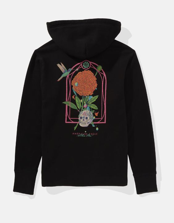 AE x Seher One Day of the Dead Graphic Hoodie