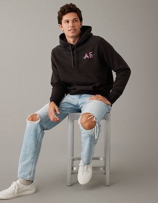 AE x Seher One Hoodie con Gráfico del Día de los Muertos