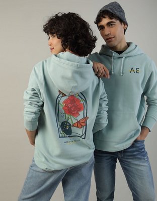 AE x Seher One Hoodie con Gr fico del D a de los Muertos