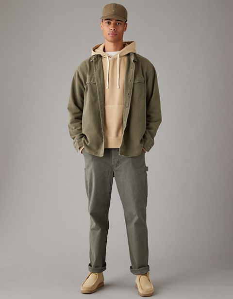 Мужские худи American Eagle AE Heritage Pullover