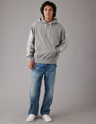 Мужские худи American Eagle AE Heritage Graphic Pullover — фото 5