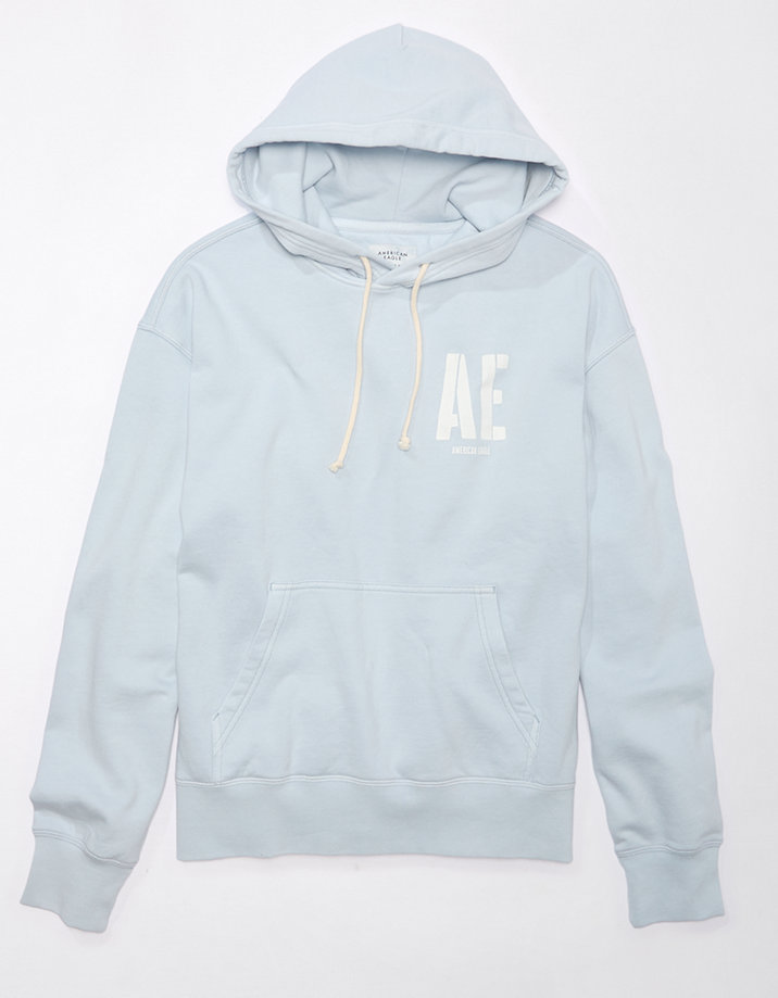 AE Fleece Logo Graphic Pullover Hoodie