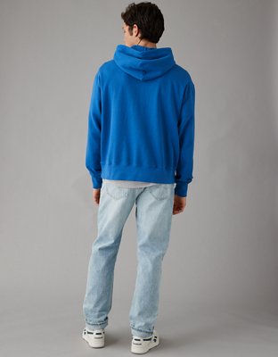 Мужские худи American Eagle AE Heritage Fleece Logo Graphic Pullover — фото 2