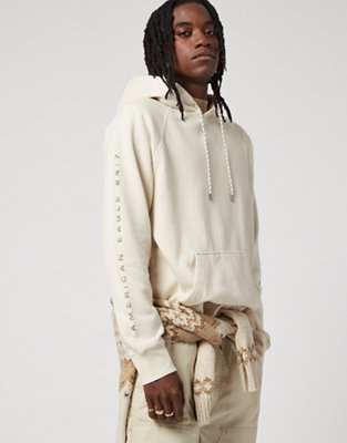 American eagle tan outlet hoodie