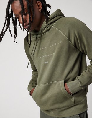 Olive green 2025 graphic hoodie