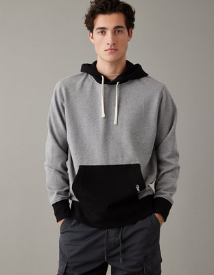 Colorblock fleece outlet hoodie