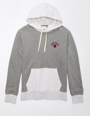 Ae colorblock clearance half zip hoodie