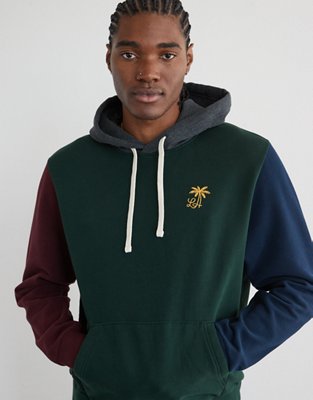 AE Fleece Colorblock Hoodie