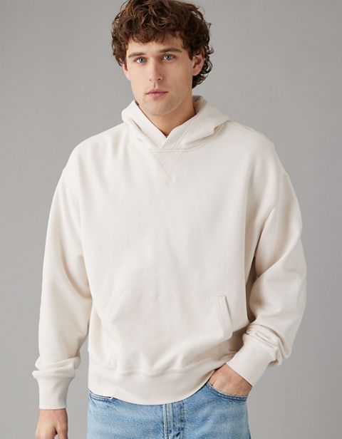 Мужские худи American Eagle AE Solid Pullover