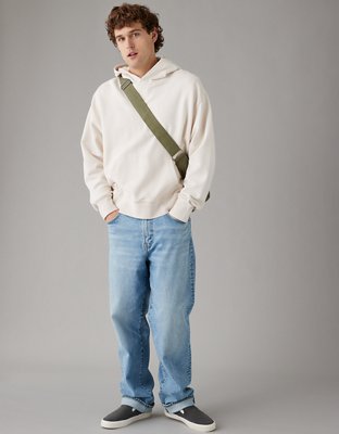 Мужские худи American Eagle AE Solid Pullover — фото 5