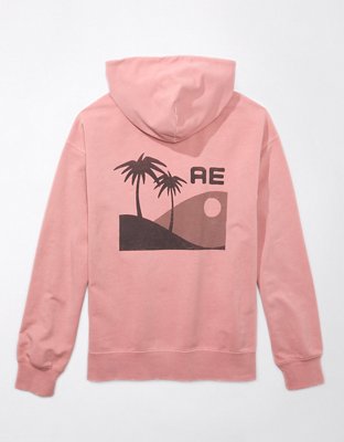 Мужские худи American Eagle AE Stretch Bonfire Graphic — фото 4
