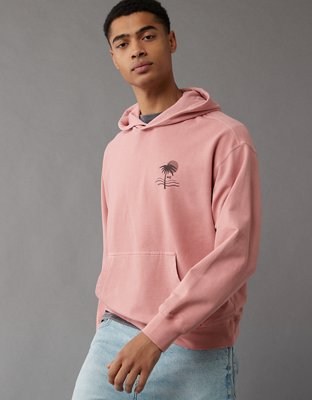 Мужские худи American Eagle AE Stretch Bonfire Graphic — фото 6