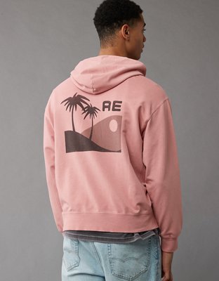Мужские худи American Eagle AE Stretch Bonfire Graphic — фото 2