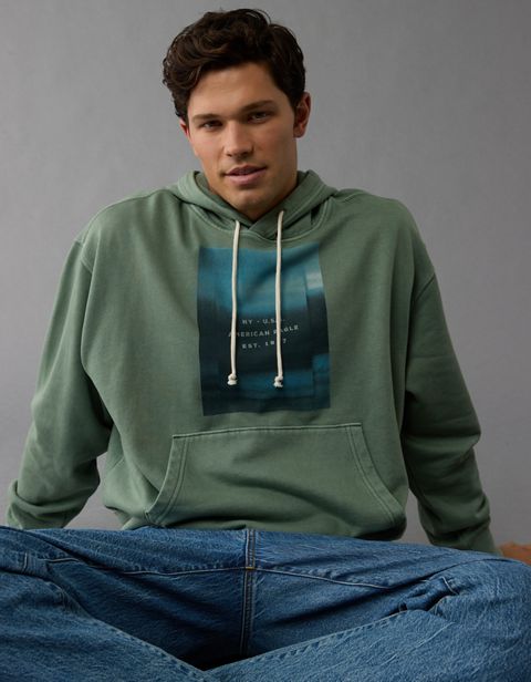 Мужские худи American Eagle AE Logo Graphic