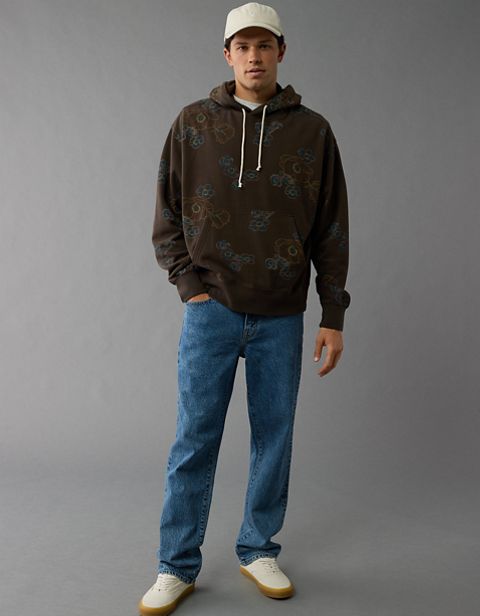 Мужские худи American Eagle AE Printed