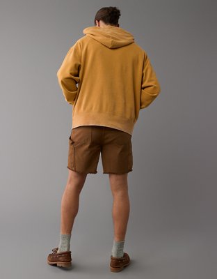 Мужские худи American Eagle AE Oversized Washed Logo Graphic — фото 5