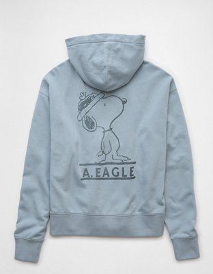 Мужские худи American Eagle AE Snoopy Holiday Graphic — фото 4