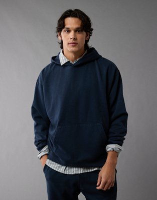 American eagle blue hoodie best sale