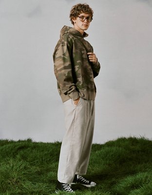 AE Laidback Luxe Heavyweight Camo Hoodie